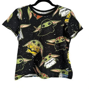 Wild Rich Kids T-Shirt youth size 12 Star Wars Grogu short Sleeve